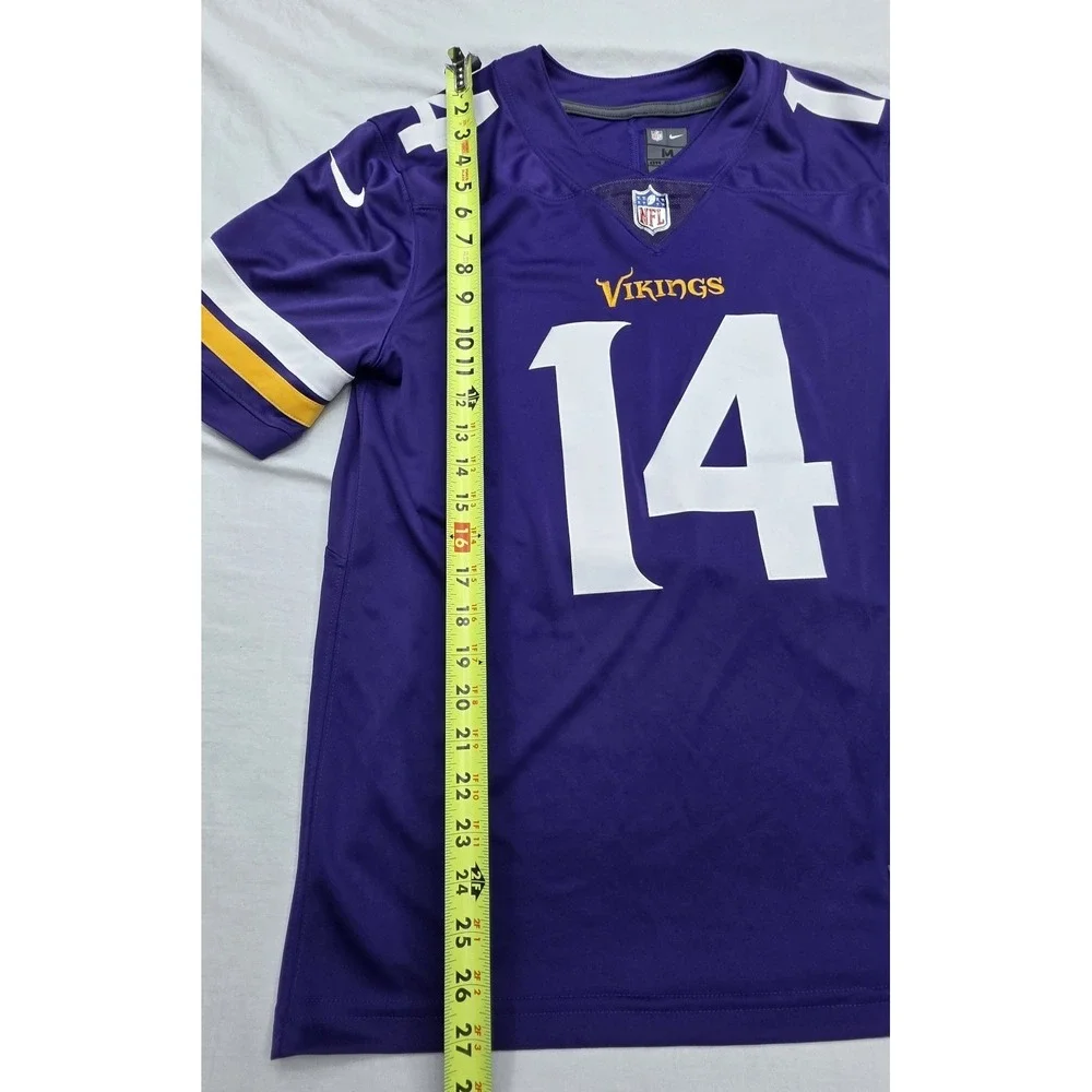 Nike On-Field Dri-Fit Minnesota Vikings Stefon Diggs Stitched NFL Purple Jersey